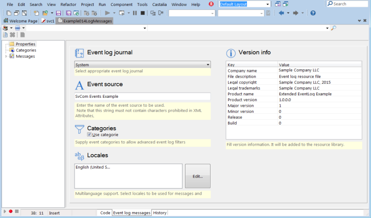 SvCom EventLog Editor